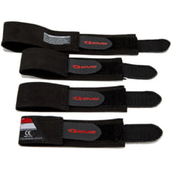 EVS Axis Pro/Sport Genouillères Remplacement Velcro Attache, noir-rouge, taille L pour Hommes