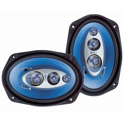 Pyle PL6984BL enceinte de voiture Ovale 4-voies 400 W