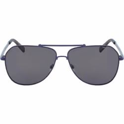 lunettes de soleil : bleu marine mat