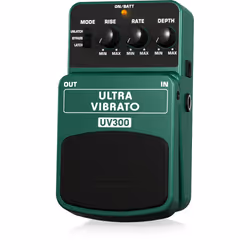 Behringer UV300 pédale d'effets Pédale d'expression Vert, Noir