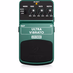 Behringer UV300 pédale d'effets Pédale d'expression Vert, Noir