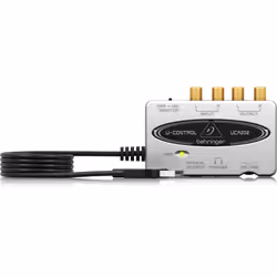 Behringer UCA202, Bureau, USB, 16 bits/48 kHz, USB, 60 mm, 88 mm