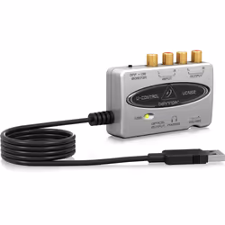 Behringer UCA202 Enregistrement d'interfaces audio