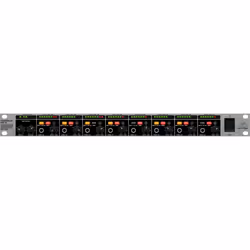 Behringer HA8000 amplificateur pour casque Noir, Gris