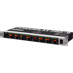Behringer HA8000 amplificateur pour casque Noir, Gris - Vue supplémentaire 4