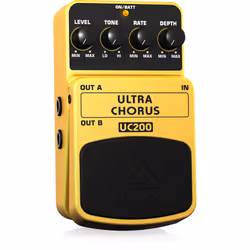 Behringer UC200 pédale d'effets Pédale d'expression Noir, Blanc