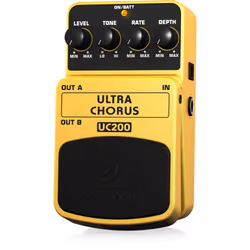Behringer UC200 pédale d'effets Pédale d'expression Noir, Blanc