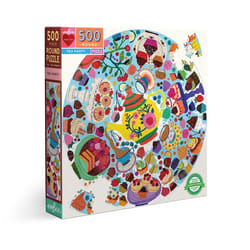 eeBoo Tea Party Puzzle en cubes 500 pièce(s) Art