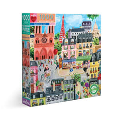 eeBoo Paris in a Day Puzzle en cubes 1000 pièce(s) Art