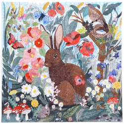 eeBoo Poppy Bunny Puzzle en cubes 1000 pièce(s) Art