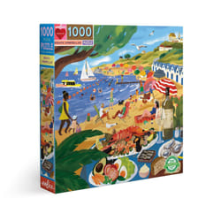 eeBoo Beach Umbrellas Puzzle en cubes 1000 pièce(s) Art