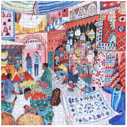 eeBoo Marrakesh Puzzle en cubes 1000 pièce(s) Art
