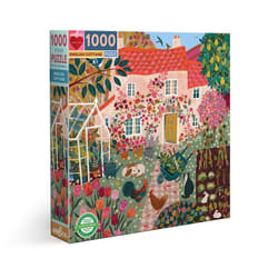 eeBoo English Cottage Puzzle en cubes 1000 pièce(s) Art