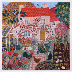 eeBoo English Cottage Puzzle en cubes 1000 pièce(s) Art