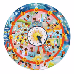 eeBoo PZCLK puzzle Jeu de puzzle 25 pièce(s) Animaux