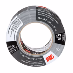 Ruban adhésif - 3M - DT823S - Argent - 48 mm x 23 m - Multi-usages