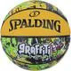 Spalding Graffiti Ball 84374Z Unisexe Jaune ballons de basket