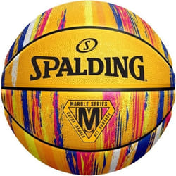 Ballon de basket SPALDING Marble 84401Z - Mixte - Jaune