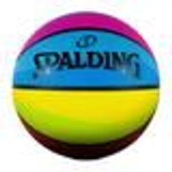 Ballon de basket Rainbow sz5 rubber basketball - Spalding