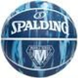 Ballon de basket Spalding Marble navy taille 7 - Bleu - Adulte - Mixte