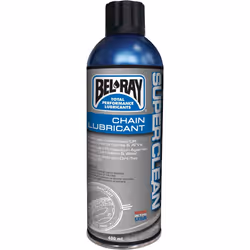 Bel-Ray Super Clean Spray chaîne 400ml, blanc
