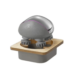 Breo Scalp Mini Pro masseur Poche, Tête, Jambes, Cou, Épaules, Universel Gris, Argent