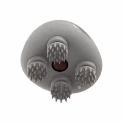 Breo Scalp Mini Pro masseur Poche, Tête, Jambes, Cou, Épaules, Universel Gris, Argent