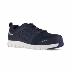 Reebok Excel Light, Mâle, Adulte, Chaussures de sport de sécurité, Noir, Blanc, EUE, EN ISO 20345, S1P