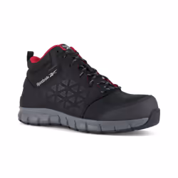 Reebok Excel Light Safety, Mâle, Adulte, Chaussures de sport de sécurité, Noir, EUE, Fermeture par cordon