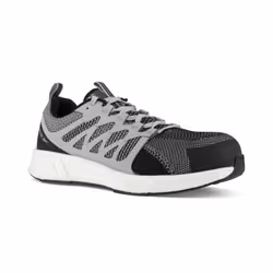 Reebok Fusion Flexweave Safety, Mâle, Adulte, Chaussures de sport de sécurité, Noir, Gris, Blanc, EUE, EN ISO 20345, S1P