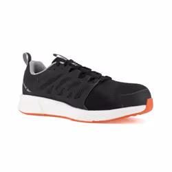 Reebok Fusion Flexweave Safety, Mâle, Adulte, Chaussures de sport de sécurité, Noir, Blanc, EUE, EN ISO 20345, S1P