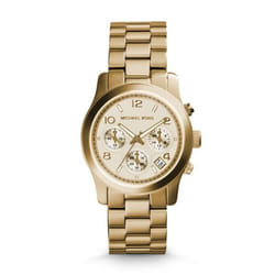 Michael Kors Runway Montre bracelet Femelle Or
