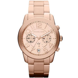 Montre - Michael Kors - MK5727 - Chronographe - Acier inoxydable - Or rose - 10 ATM