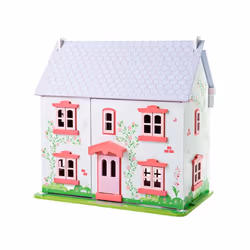 Bigjigs Toys Heritage Playset Rose Cottage, 3 an(s), Assemblage requis