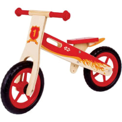 BIGJIGS TOYS Vélo Équilibre Rouge