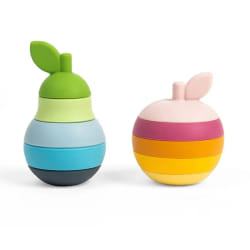 Pomme et poires souple à empiller - Bigjigs Toys