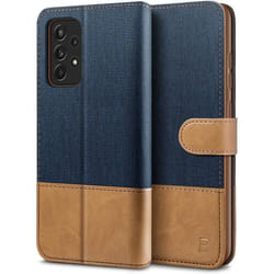 Coque - BEZ - Samsung A52S 5G - Etui en Cuir - Portefeuille - Fermeture Magnétique