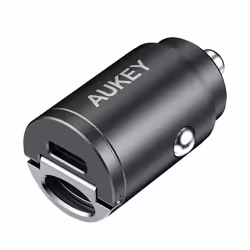 AUKEY CC-A2, Allume-cigare, Noir, Argent