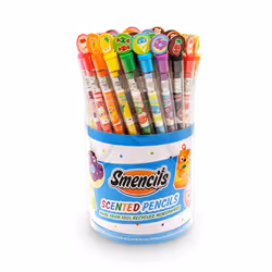 Scentco Smencils Cylinder, 2HB, Multicolore, Rond, 100%, 50 pièce(s)