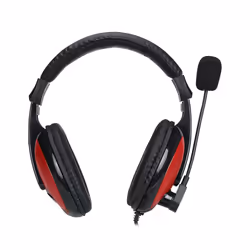 Xtrike Me HP-307 écouteur/casque Avec fil Arceau Jouer Noir, Rouge