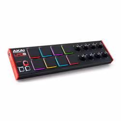 Akai LPD8 MKII clavier MIDI 8 touche(s) USB Noir, Rouge