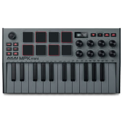 Akai MPK Mini MK3 Grey clavier MIDI 25 touche(s) USB Gris