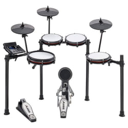 Batterie électronique - Alesis - Nitro Max Kit - 8 pièces - Peaux maillées - Bluetooth intégré