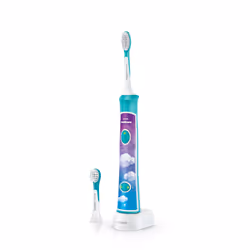 Philips Sonicare For Kids For Kids HX6322/04 Brosse à dents électrique, Enfant, Brosse à dents à ultrasons, 62000 mouvements  ...