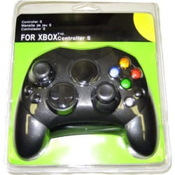 Manette de jeu - Xbox - Xbox de première génération - Filaire - Noir - Compatible avec Xbox