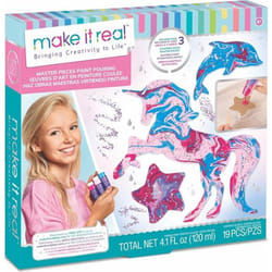 Make it Real Master Pieces Paint Pouring