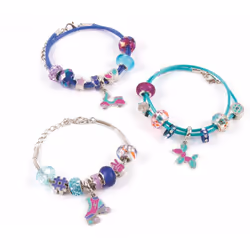 Make it Real Halo Charms Bracelets True Blue