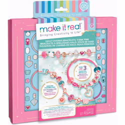 Make it Real MR1722, Kit de fabrication de bracelets pour enfants, 8 an(s), Multicolore, 27 pièce(s)