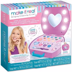 Make it Real Light UpCosmetic Studio, Kit de maquillage pour enfants, 8 an(s), Plastique, Multicolore