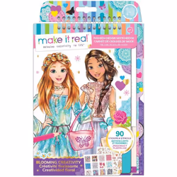 Make it Real Carnet De Croquis Mode "Floral" - -